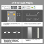 Full Body Round Corner Mirror