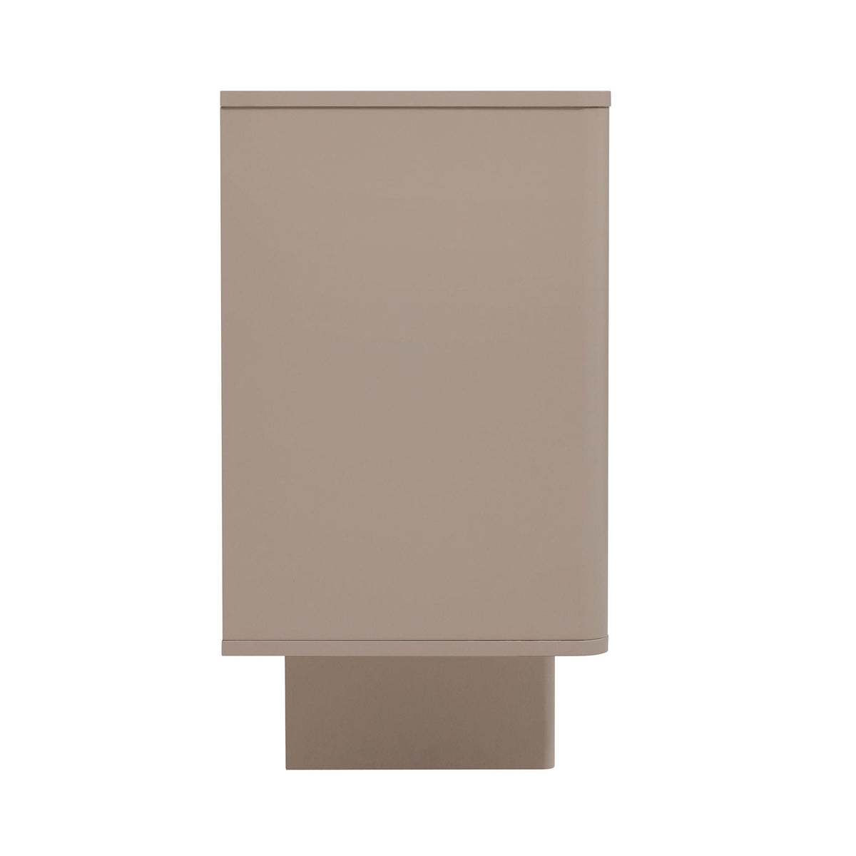 Sideboard With Adjustable Shelves and Soft Close Doors - White, Light Brown, Green