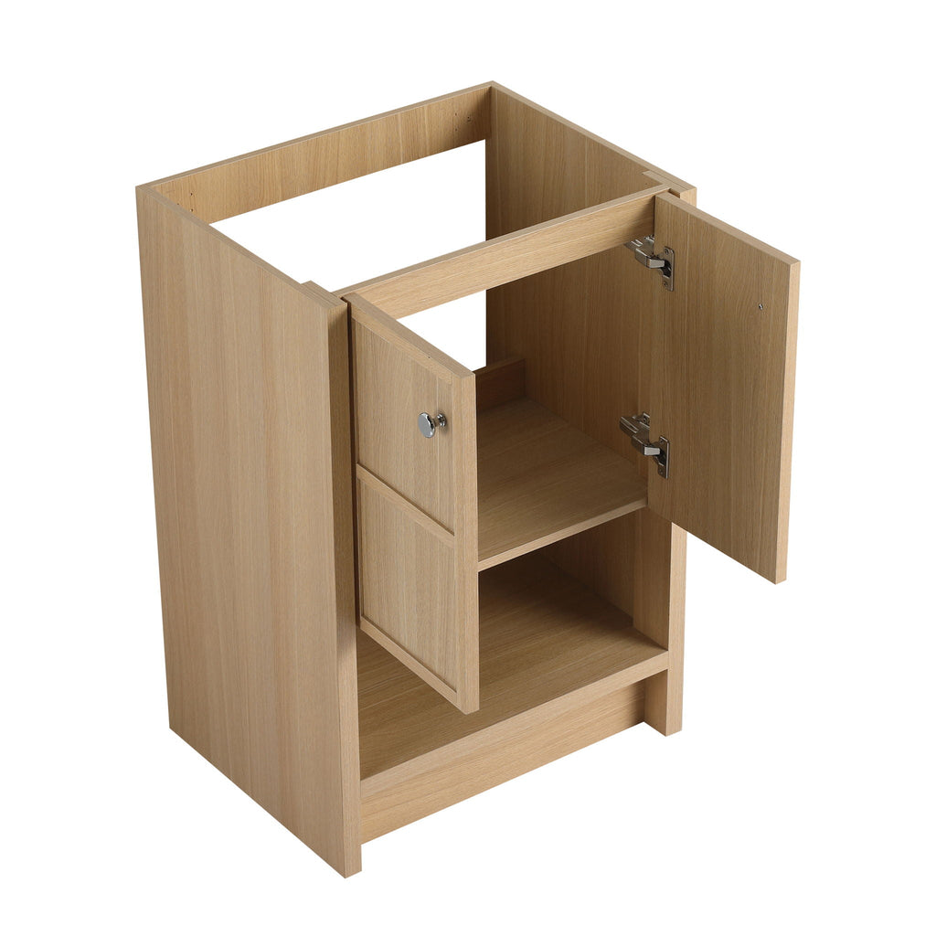 Modern Freestanding Bathroom Vanity With 2 Soft Closing Doors