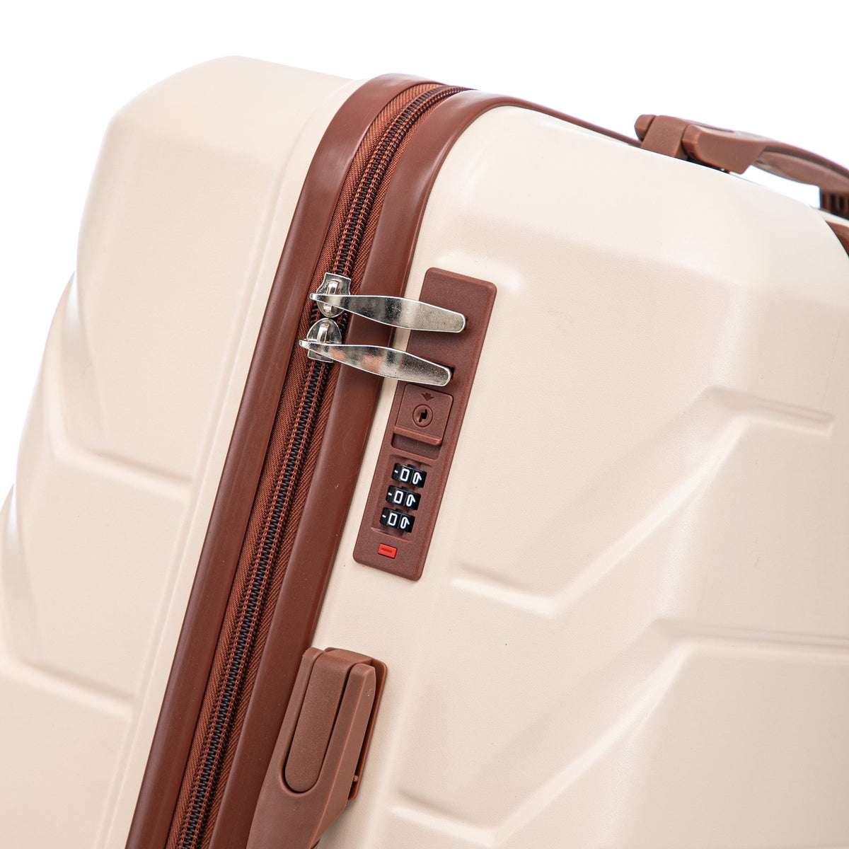 3-Piece ABS Spinner Wheel Luggage Set
