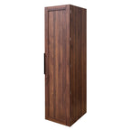 Walnut Buffet Sideboard Cabinet with Adjustable Shelves - Doors & Pantry Storage