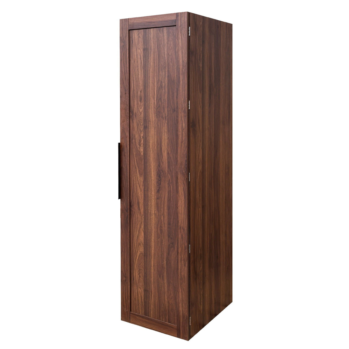 Walnut Buffet Sideboard Cabinet with Adjustable Shelves - Doors & Pantry Storage