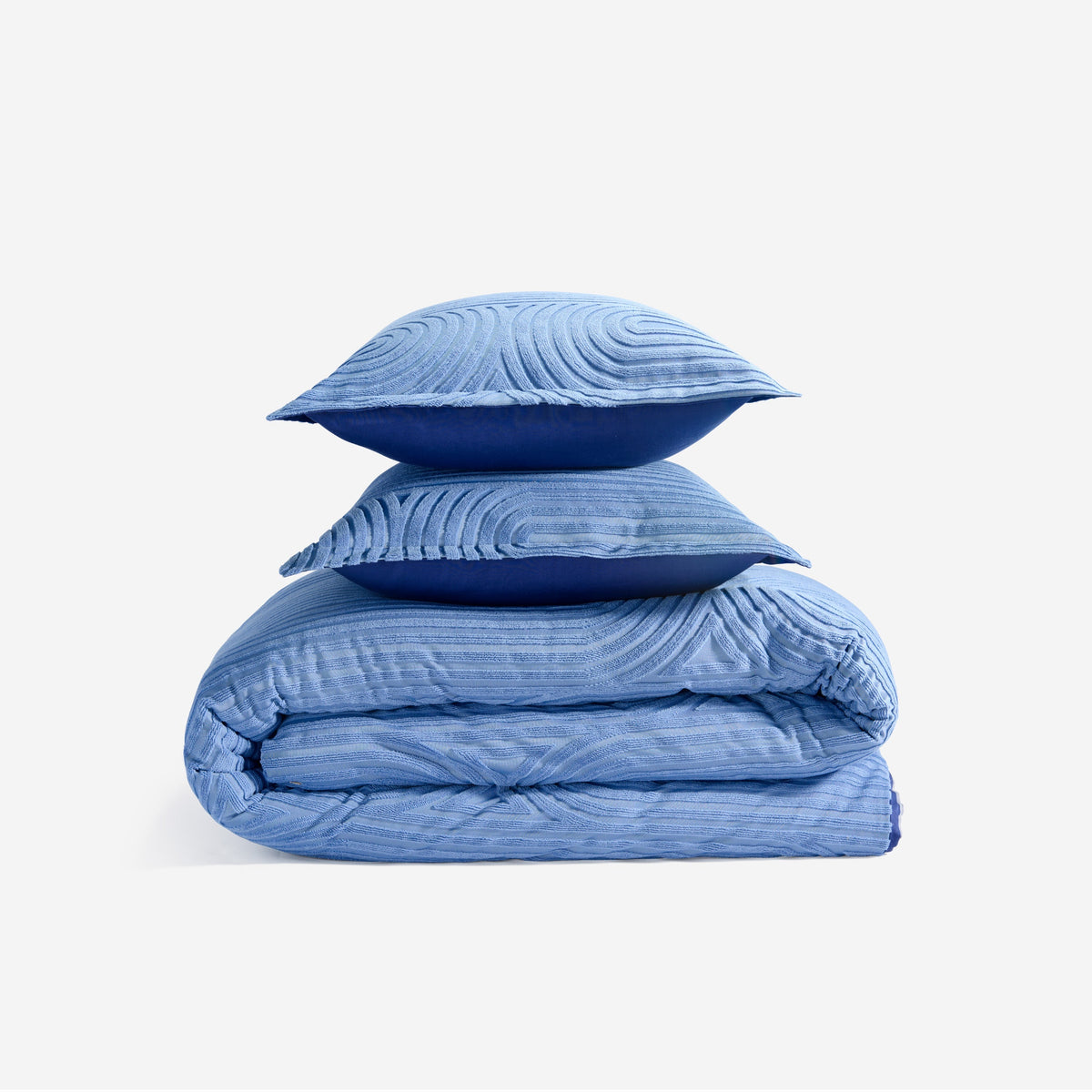 Performance Queen Duvet Set with PowerSnap™ - Stonewash Blue