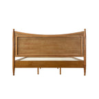 Modern Classic King Size Solid Wood Platform Bed Frame