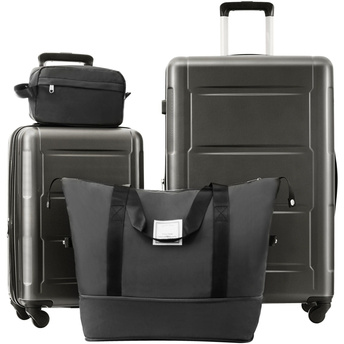 Expandable 2 Piece Luggage Set with TSA Lock and Spinner Wheels - Multiple Colors