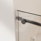 Frameless Single Sliding Soft Close Shower Doors