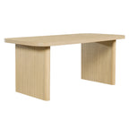 68.75" Wood Dining Table Set with 4 Chairs