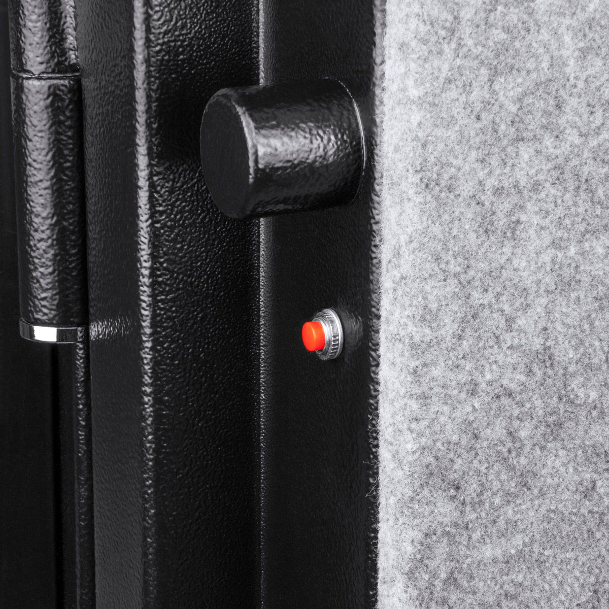 Fireproof Protection Safe Vault with Advanced Locking Mechanism - Black