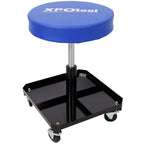 Adjustable Pneumatic Garage Stool with 250 LBS Capacity - Steel