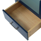 Bathroom Vanity with Ceramic Sink and Ample Storage - Blue, Green, or Black