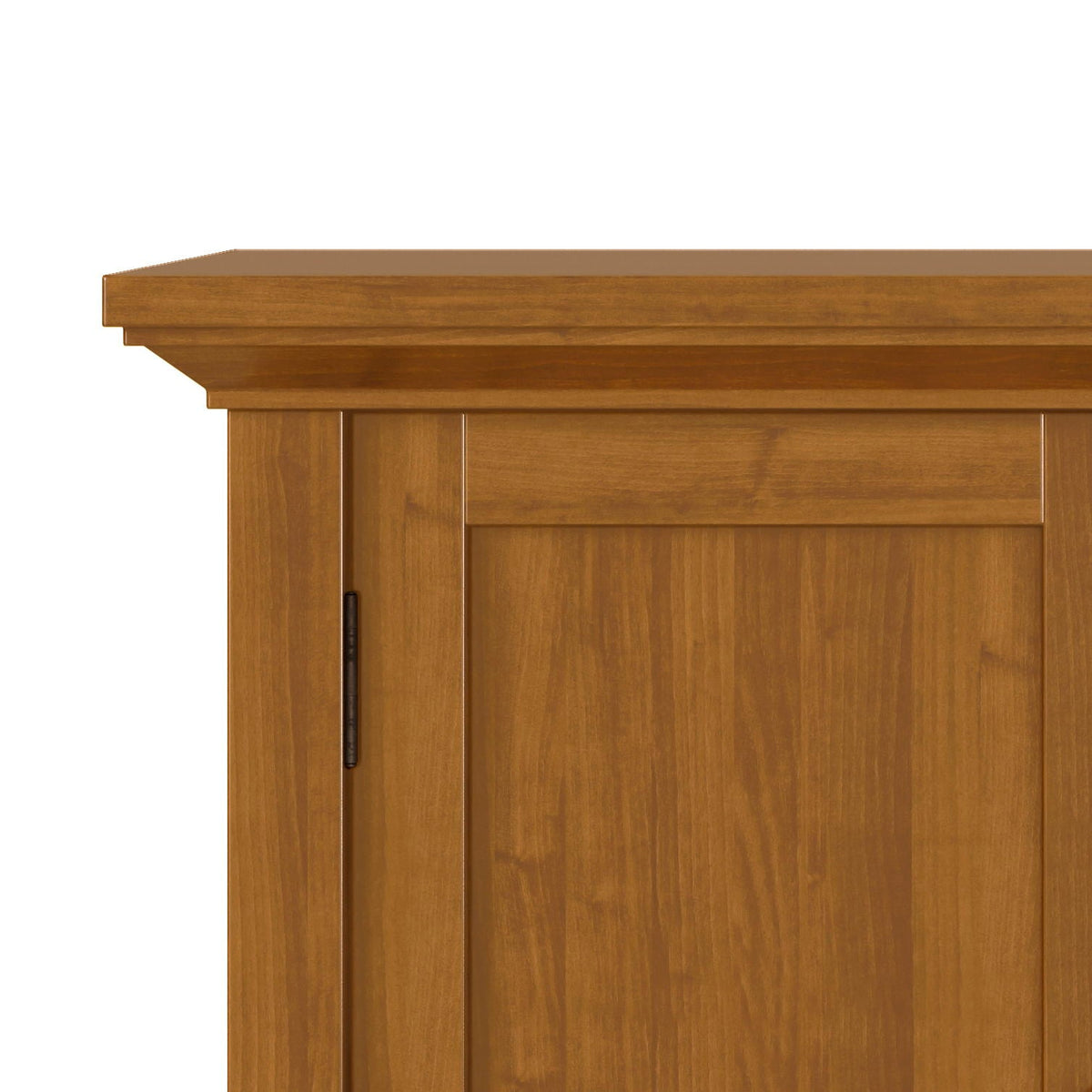 Handcrafted Low Storage Cabinet with Adjustable Shelves - Multiple Colors