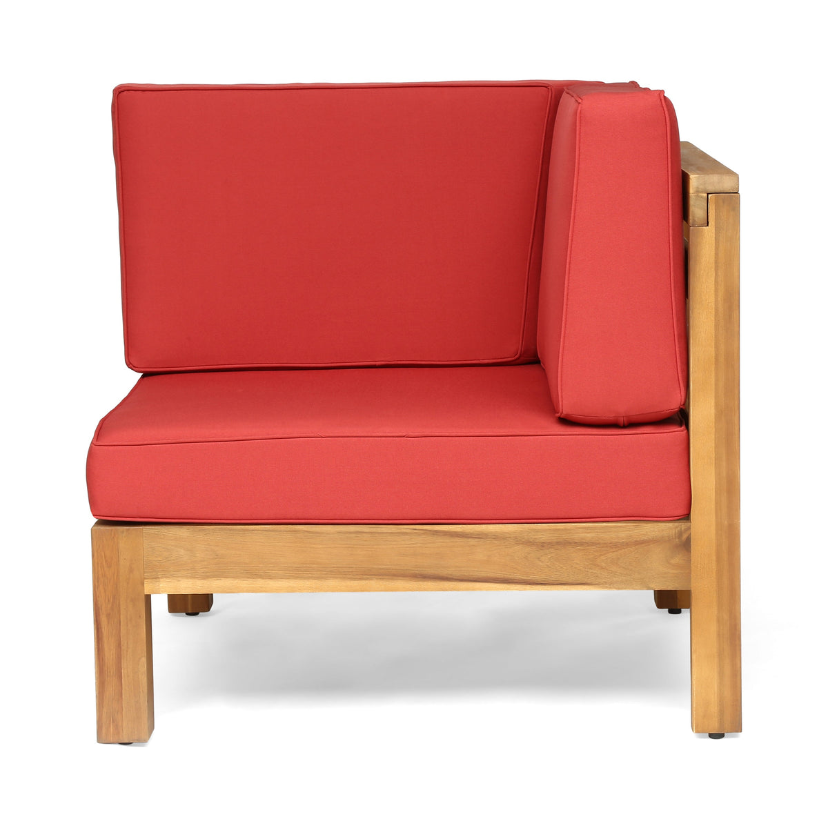 Brava X-Back Loveseat with Water-Resistant Cushions - Red or White