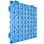 Durable PVC Interlocking Tile 50PCS with Rapid Drainage - Blue, Black, or Gray