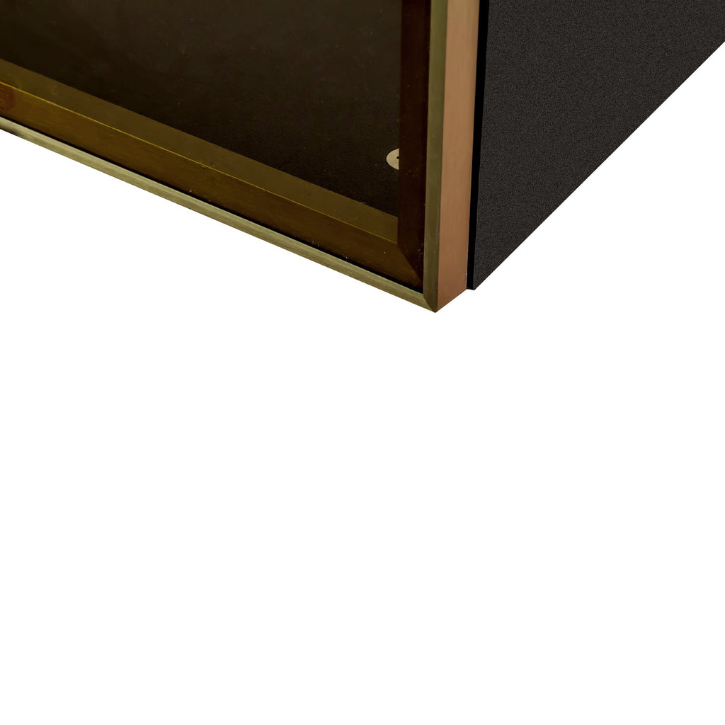 Large-Capacity Spice Rack Wall Mounted Storage Cabinet with Up-Flip Door - Particle Board