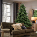 Full-Shaped 6 Ft Christmas Tree with 1673 PE/PVC Tips - Green