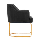 Modern Dining Chair with Solid Wood Frame - Dark Gray, Beige, or Black