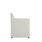 Square Armchair with Upholstered Seat - Available in Multiple Colors
