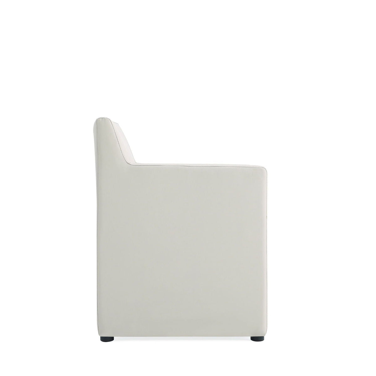 Square Armchair with Upholstered Seat - Available in Multiple Colors