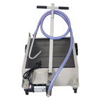 20 Gallon Low Profile Oil Drain with Pump - Gray