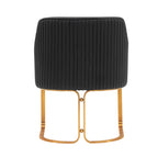 Modern Dining Chair with Solid Wood Frame - Dark Gray, Beige, or Black