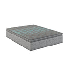 10" Hybrid Euro Top Mattress with Plush Comfort - Dark Gray