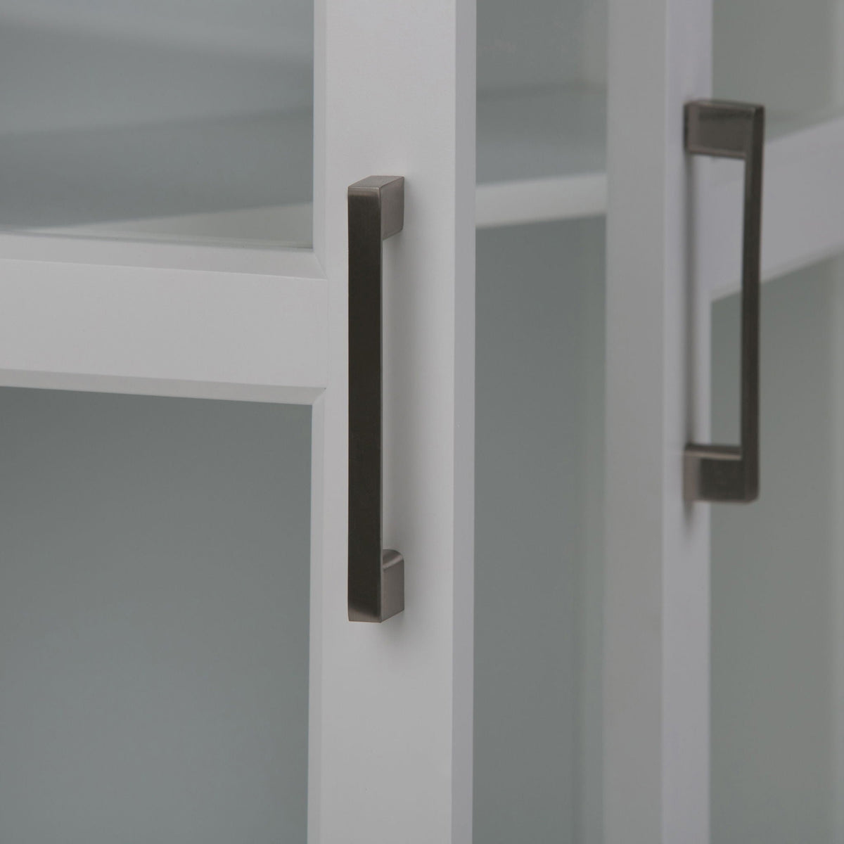 Avington 2 Door Wall Cabinet with Cubbies - Pure White