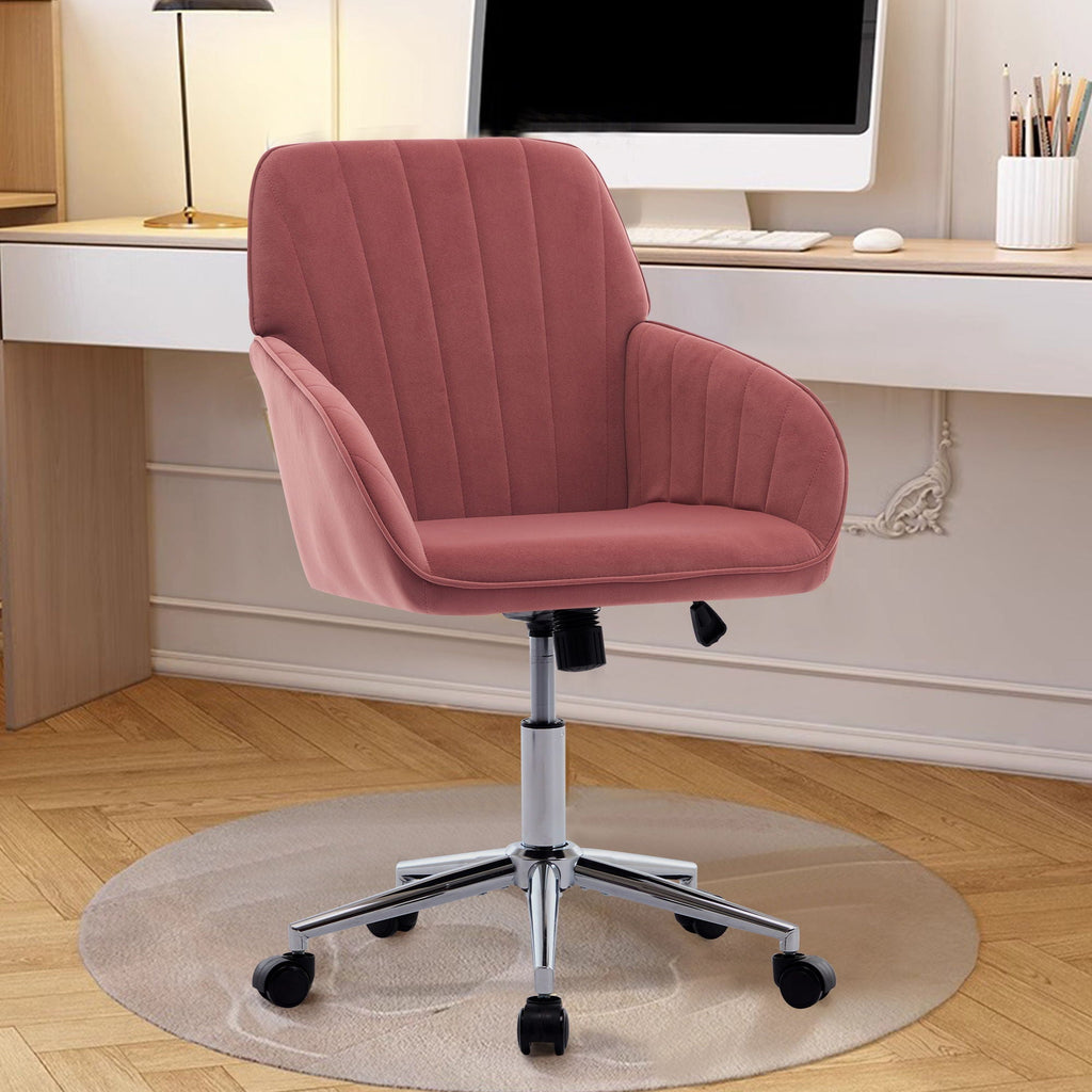 Adjustable Ergonomic Office Chair with Swivel Backrest Seat - Multiple Colors
