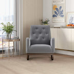 Demetrius Solid Wood Rocking Chair - Multiple Colors