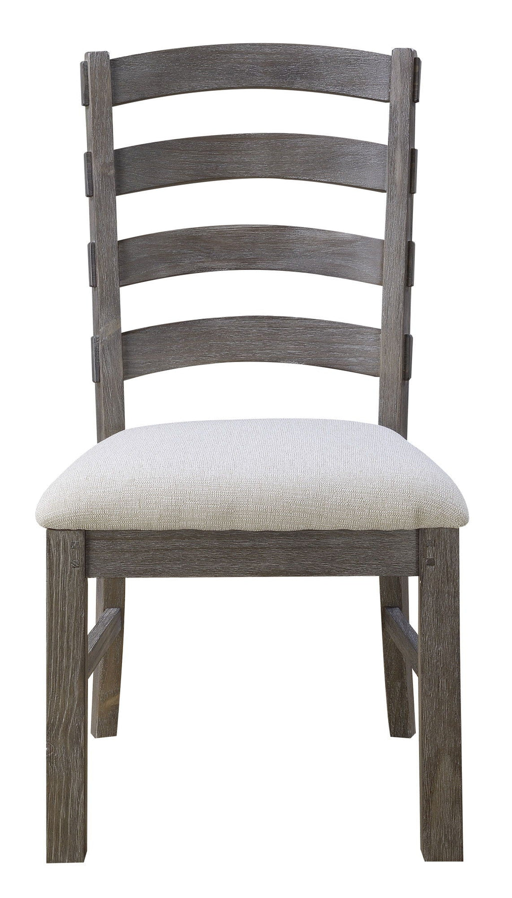 Upholstered Dining Chairs Set of 2 with Wood Frame - Brown