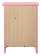 1 Drawer / 1 Door Nightstand with Durable Wood Construction - Multiple Colors