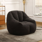 Comfy Bean Bag Chair with Memory Foam Filler - Tufted Soft