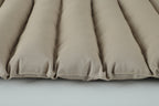 Khaki Outdoor Lounge Chair Cushion Replacement Set with High Resilience Sponge - 2PCS