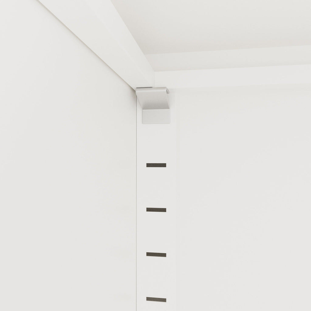 Steel Garage Storage Cabinet with Adjustable Shelves and Lock – Black or White