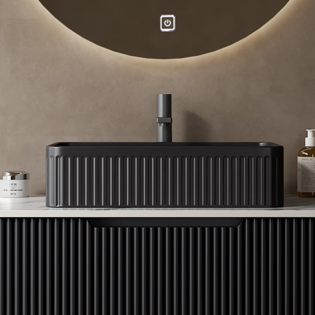20'' Rectangular Striped Vessel Sink