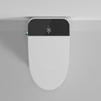 Modern Smart Toilet with Built-In Bidet and Advanced Features - White
