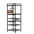 3D Printer Stand with Filament Storage and Power Panel - Black