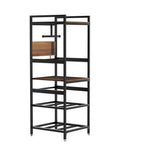 3D Printer Stand with Filament Storage and Power Panel - Black