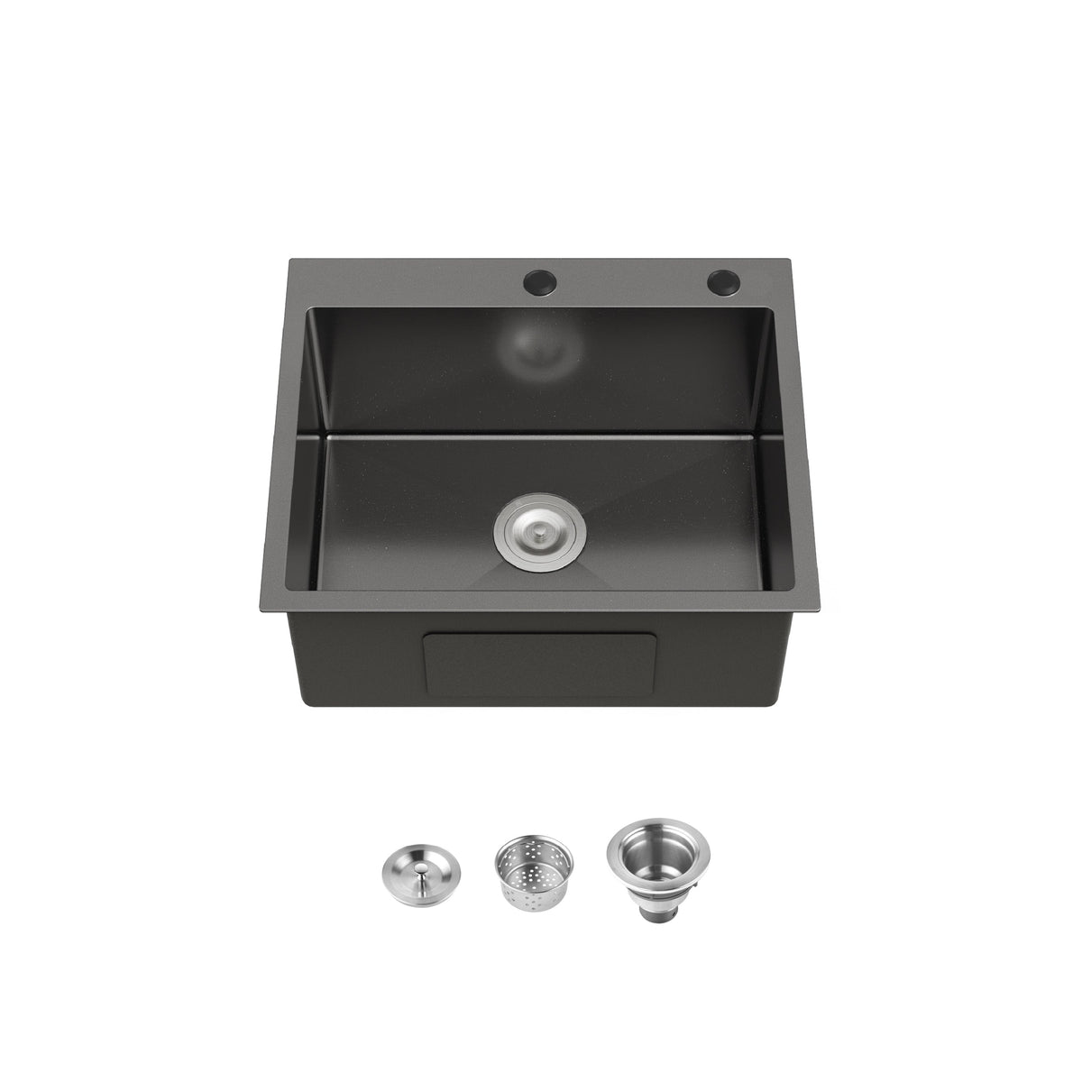 Stainless Steel Kitchen Sink with Single Bowl Undermount - Satin Finish