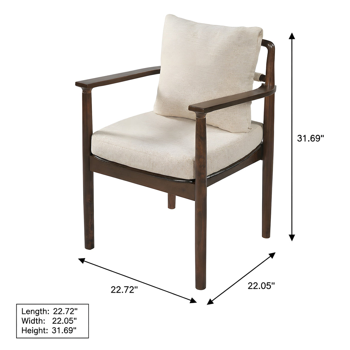 7-Piece Mid-Century Dining Set