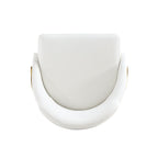 Upholstered Dining Chair with High-Density Foam - Beige, Gray, or White