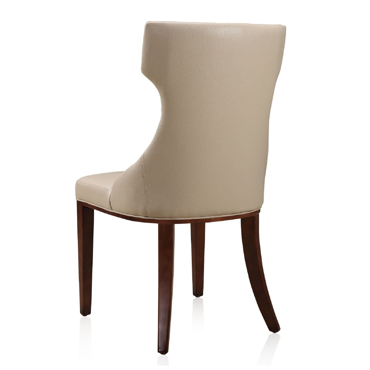 Reine Dining Chair Set of 2 with Solid Wood Frame and Classic Design - Multiple Colors