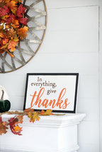 Thanks Wall Sign Set (Set of 2)