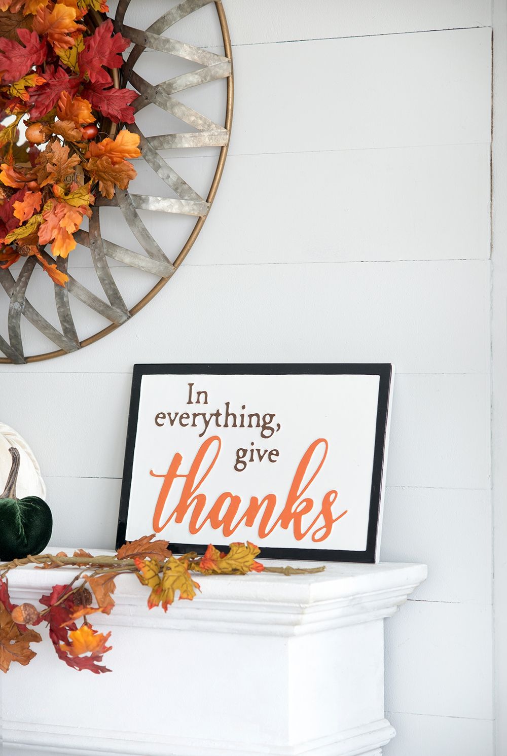 Thanks Wall Sign Set (Set of 2)