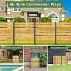 Outdoor Privacy Screen For Pool And Equipment Enclosures