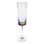 Clear Acrylic Unbreakable Champagne Flutes with 4 Oz Capacity - Set of 4