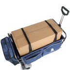 Beach Wagon with Big Wheels for Sand with 500lb Capacity - Dark Blue