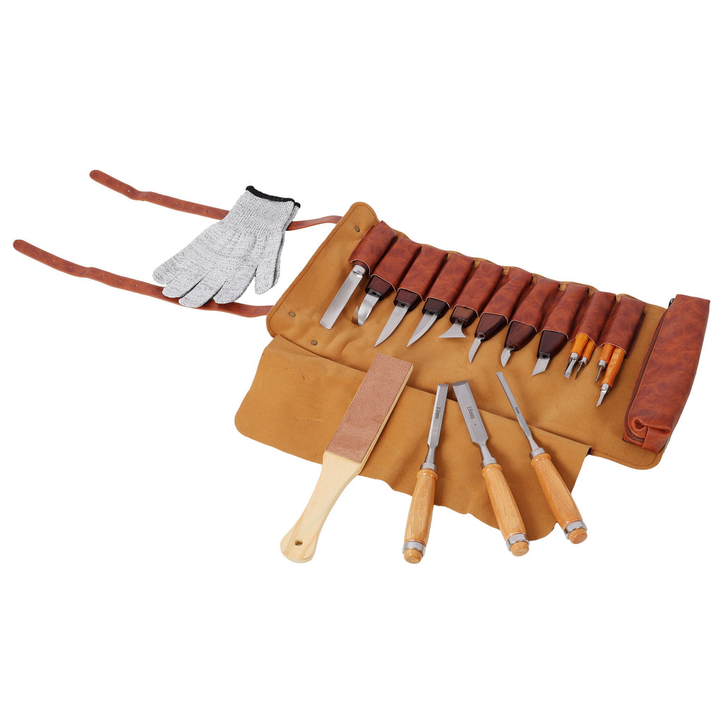 20 Pcs Wood Carving Tools Set