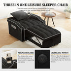 3-in-1 Convertible Sleeper Sofa Chair