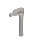 Single Handle Vessel Sink Faucet with Tall Spout - Gray or Black