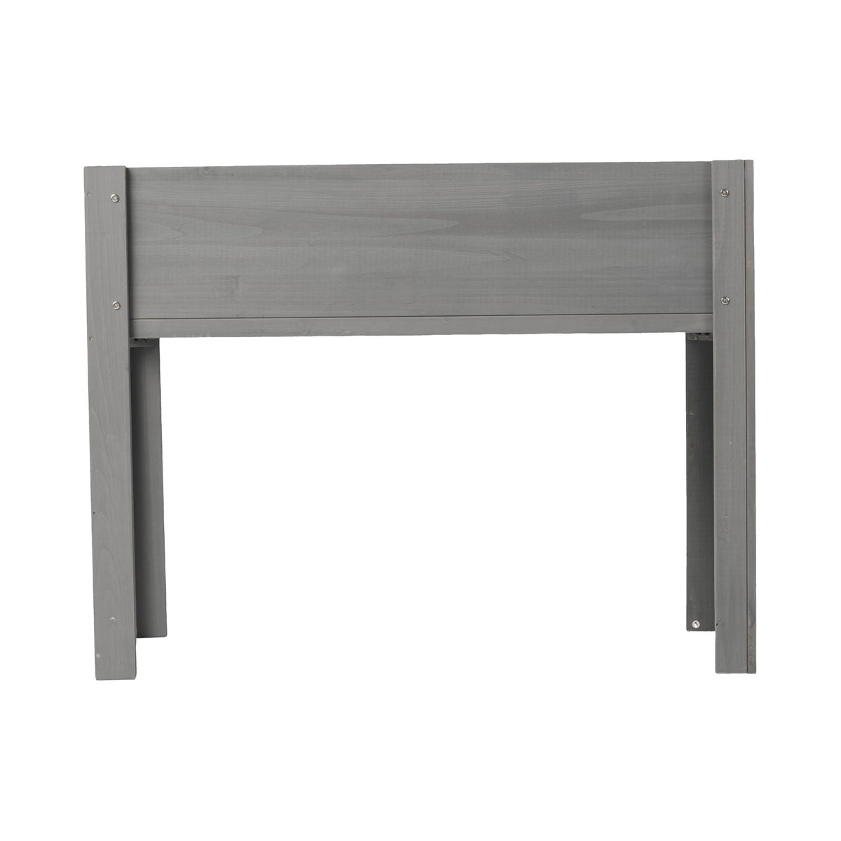 Solid Wood Raised Garden Bed with Legs - Available in Gray, Dark Gray, Dark Brown